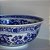 CENTRO DE MESA EM PORCELANA AZUL E BRANCO DRAGÃO D42CM X A18CM - Imagem 5