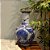 FLOREIRO IMPORTADO PORCELANA AZUL E BRANCO FENGHUANG  50CM - Imagem 4