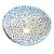 CUBA PORCELANA AZUL E BRANCA FLORA D40CM X A14CM - Imagem 2