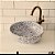 CUBA PORCELANA AZUL E BRANCA FLORA D40CM X A14CM - Imagem 3