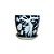 CACHEPOT PORCELANA AZUL E PRETA BONSAI PP D13CM X A12CM - Imagem 1