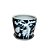 CACHEPOT PORCELANA AZUL E PRETA BONSAI PP D13CM X A12CM - Imagem 2
