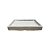 BANDEJA EM CERÂMICA QUADRADA ESMALTADA IMPORTADA BRANCA D25CM X A03CM - Imagem 3