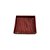 BANDEJA EM CERÂMICA QUADRADA ESMALTADA IMPORTADA VERMELHA D16CM X A03CM - Imagem 2