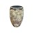VASO VIETNAMITA CERÂMICA IMPORTADO BONGO ATLANTIS ORGANIC PEQUENO D51CM X A74CM - Imagem 2