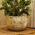 BACIA VIETNAMITA CERÂMICA IMPORTADA PATNA ATLANTIS ORGANIC D94CM X A60CM - Imagem 4