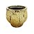 VASO VIETNAMITA CERÂMICA IMPORTADO PALAWAN ATLANTIS ORGANIC MÉDIO D30CM X A28CM - Imagem 2