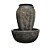 FONTE VIETNAMITA CERÂMICA IMPORTADA VIENA ATLANTIS VOLCANIC D60CM X A90CM BASE D80CM - Imagem 1