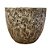 VASO VIETNAMITA CERÂMICA IMPORTADO NASSAU ATLANTIS CHAMPAGNE GRANDE D56CM X A47CM - Imagem 1