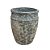 VASO VIETNAMITA CERÂMICA IMPORTADO BUDAPESTE ATLANTIS CHAMPAGNE MÉDIO D40CM X A50CM - Imagem 2