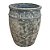 VASO VIETNAMITA CERÂMICA IMPORTADO BUDAPESTE ATLANTIS CHAMPAGNE GRANDE D55CM X A70CM - Imagem 2