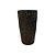VASO VIETNAMITA CERÂMICA IMPORTADO SINGAPURA ATLANTIS VOLCANIC PEQUENO D30CM X A60CM - Imagem 1