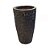 VASO VIETNAMITA CERÂMICA IMPORTADO SINGAPURA ATLANTIS VOLCANIC MÉDIO D40CM X A70CM - Imagem 2