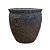 VASO VIETNAMITA CERÂMICA IMPORTADO ARGÉLIA ATLANTIS VOLCANIC MÉDIO D50CM X A50CM - Imagem 1