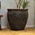 VASO VIETNAMITA CERÂMICA IMPORTADO ARGÉLIA ATLANTIS VOLCANIC GRANDE D65CM X A65CM - Imagem 4