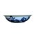 CENTRO DE MESA EM PORCELANA AZUL E BRANCO FLOWER D27CM X A07CM - Imagem 3