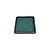 BANDEJA EM CERÂMICA QUADRADA ESMALTADA IMPORTADA AQUA D21CM X A04CM - Imagem 2