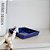 BANDEJA EM CERÂMICA QUADRADA ESMALTADA IMPORTADA AZUL D16CM X A04CM - Imagem 5