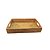 BANDEJA RETANGULAR EM RATTAN PEQUENA L35CM X A06CM X P26CM - Imagem 1