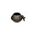 CACHEPOT EM METAL BRONZE IMPORTADO D18CM X A18CM - Imagem 1