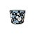 CACHEPOT PORCELANA AZUL E BRANCA IMPORTADO NOCTURNA GRANDE D25CM X A23CM - Imagem 2