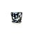 CACHEPOT PORCELANA AZUL E BRANCA IMPORTADO NOCTURNA MÉDIO D20CM X A20CM - Imagem 1