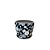 CACHEPOT PORCELANA AZUL E BRANCA IMPORTADO NOCTURNA MÉDIO D20CM X A20CM - Imagem 2