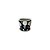 CACHEPOT PORCELANA AZUL E BRANCA IMPORTADO NOCTURNA PP D12CM X A13CM - Imagem 1