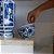 CACHEPOT PORCELANA AZUL E BRANCA IMPORTADO WISH PP D15CM X A10CM - Imagem 4