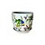 CACHEPOT PORCELANA BRANCA WILD EDITION PÁSSAROS GRANDE D25CM X A23CM - Imagem 1