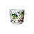 CACHEPOT PORCELANA BRANCA WILD EDITION PÁSSAROS GRANDE D25CM X A23CM - Imagem 2