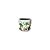 CACHEPOT PORCELANA BRANCA WILD EDITION PÁSSAROS PP D12CM X A13CM - Imagem 1