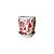 CACHEPOT PORCELANA VERMELHA E BRANCA IMPORTADO RUBI IMPERIAL MÉDIO D20CM X A20CM - Imagem 1