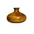 VASO EM MADEIRA WOODEN PEQUENO IMPORTADO D17CM X A13CM - Imagem 1