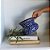 CACHEPOT AZUL E BRANCA GOLDEN MEMORIES IMPORTADO D19CM X A14CM - Imagem 4