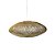 LUMINÁRIA PENDENTE FIBRA IMPORTADA EM RATTAN LEGIAN D60CM X A25CM - Imagem 1