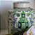 POTICHE IMPORTADO PORCELANA AZUL, BRANCO E VERDE ANTIQUE LUCUS MÉDIO D20CM X A25CM - Imagem 1