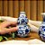 MINI FLOREIRO IMPORTADO PORCELANA AZUL E BRANCA SAFIRA D07 X A12CM - Imagem 4