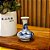 MINI FLOREIRO IMPORTADO PORCELANA AZUL E BRANCA ARTE SHANG D08 X A10CM - Imagem 4