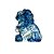 CÃO DE FÓ IMPORTADO PORCELANA AZUL E BRANCA D05 X A08CM - Imagem 2