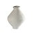 VASO DECORATIVO EM CERAMICA BRANCO COM DETALHES BEGE - Imagem 1