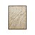 QUADRO DECORATIVO COM DETALHES EM RELEVO BEGE - Imagem 1