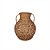 VASO DECORATIVO TRAMADO COM ALCA EM BAMBU - Imagem 1