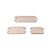CJ BANDEJAS EM MADEIRA NATURAL 3PCS - Imagem 1