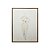 QUADRO DECORATIVO COM DETALHES EM RELEVO BRANCO - Imagem 1