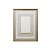 QUADRO DECORATIVO EM LINHO E DETALHE 3D BEGE E BRANCO - Imagem 1