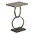 MESA DE METAL DOURADA - Imagem 1