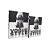 CJ DE LIVROS CAIXA VOGUE STYLE PRETO E BRANCO 2PCS - Imagem 1
