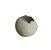 VASO DECORATIVO EM CERAMICA BRANCO - Imagem 1