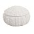 POTE DECORATIVO EM CERAMICA BRANCO - Imagem 1